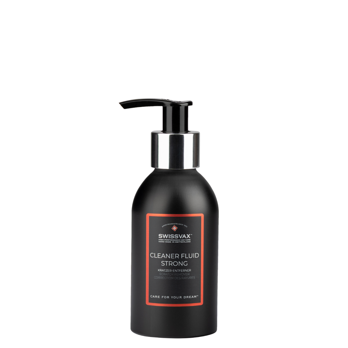 Scratch Remover Hand Polish – Cleaner Fluid Strong | Swissvax