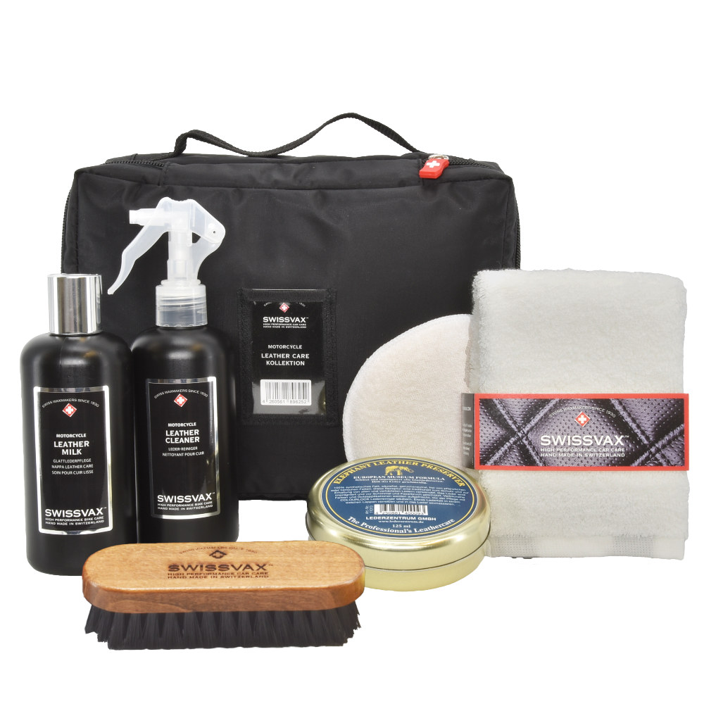 Motorcycle Leather Care Kit  Gear, Seats & Trim | Swissvax