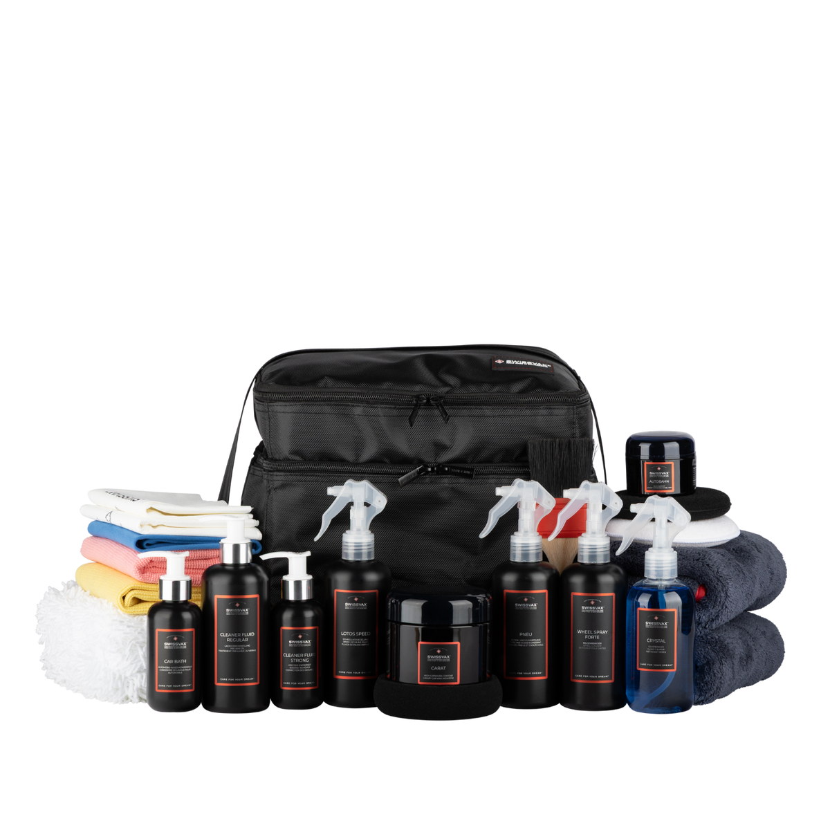 PRESTIGE COLLECTION – Luxury Car Care Set with Carnauba Wax