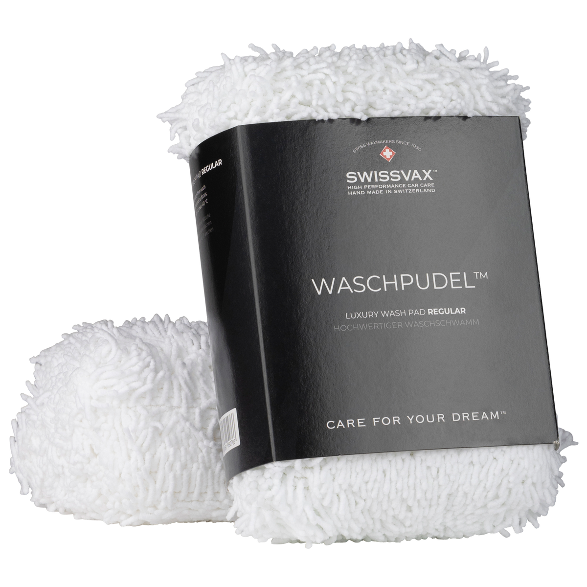 Premium Car Wash Mitt – Waschpudel Fine & Regular | Swissvax