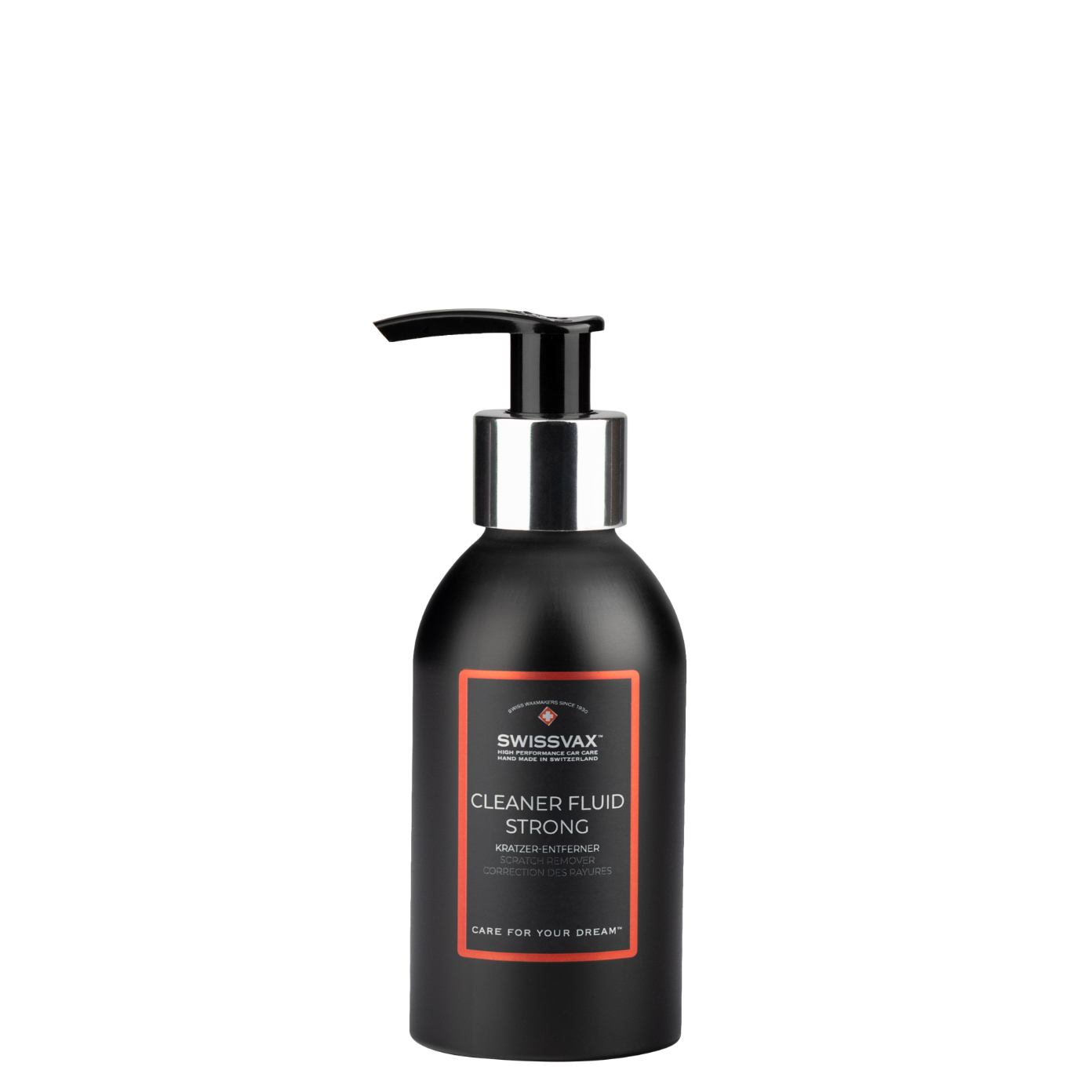 Scratch Remover Hand Polish – Cleaner Fluid Strong | Swissvax