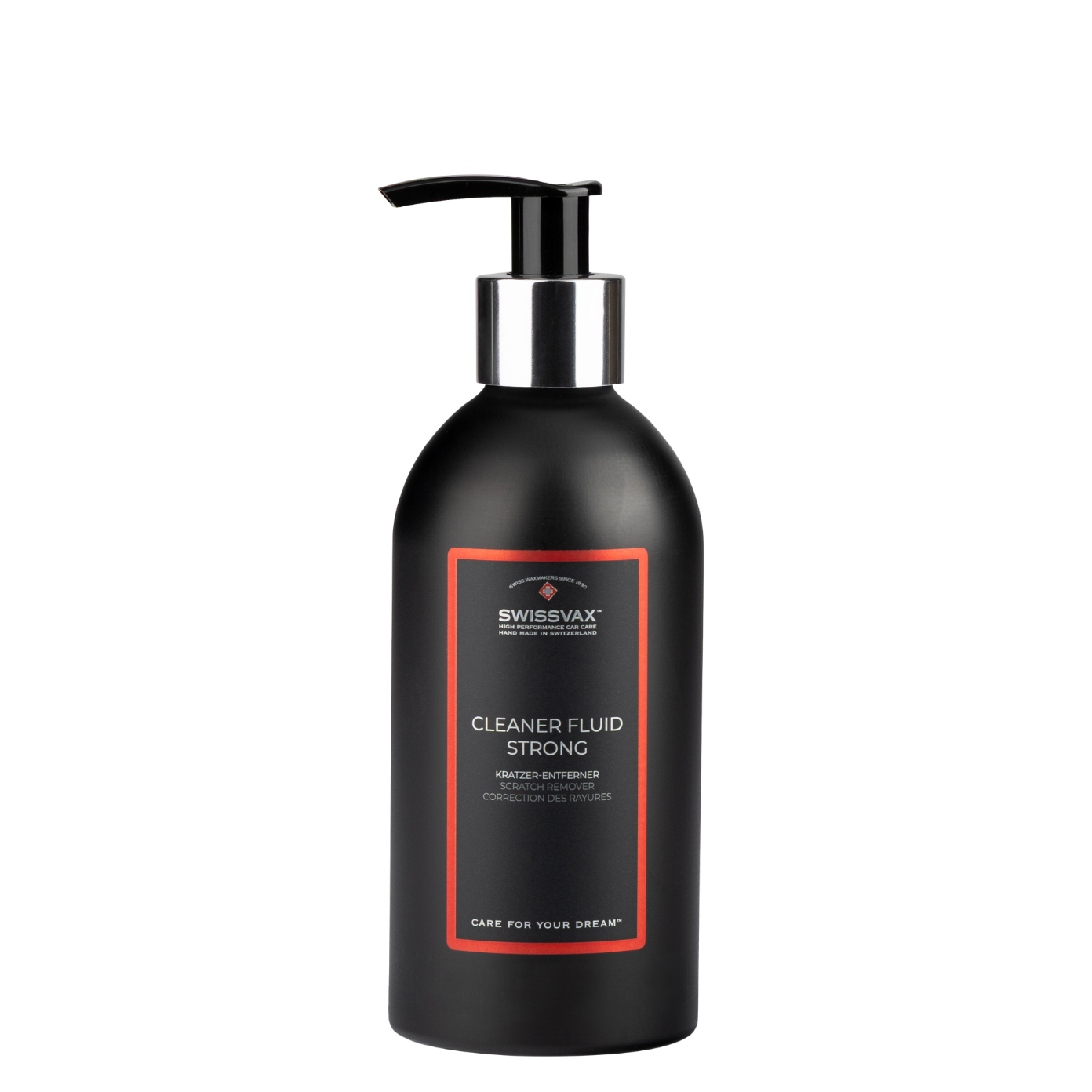 Scratch Remover Hand Polish – Cleaner Fluid Strong | Swissvax