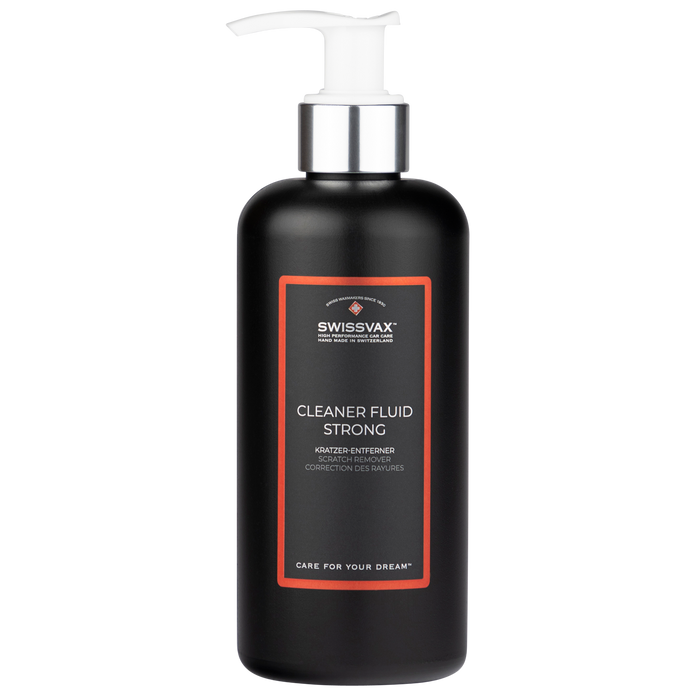 FLUIDO LIMPIADOR FUERTE Pulimento a mano contra arañazos medios a fuertes