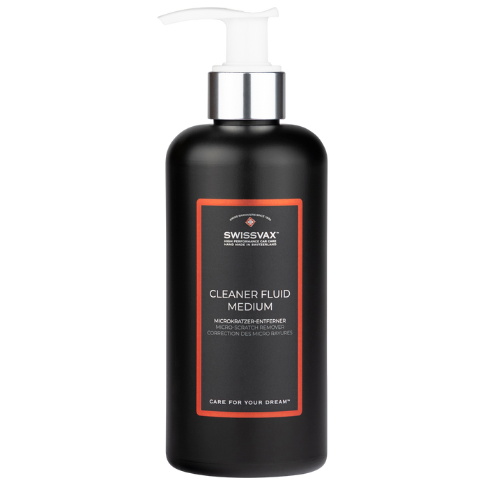 CLEANER FLUID MEDIUM Hand car polish against micro-scratches