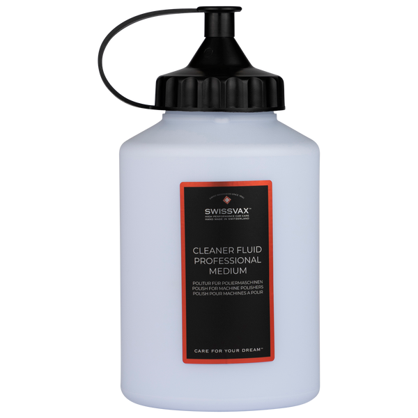 CLEANER FLUID PROFESSIONAL MEDIUM Machine car polishing compound
