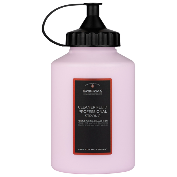 CLEANER FLUID PROFESSIONAL STRONG Machine car polishing compound