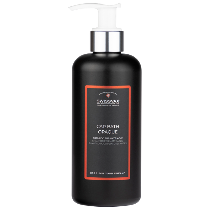 CAR BATH OPAQUE Champú concentrado para su acabado de pintura mate satinado