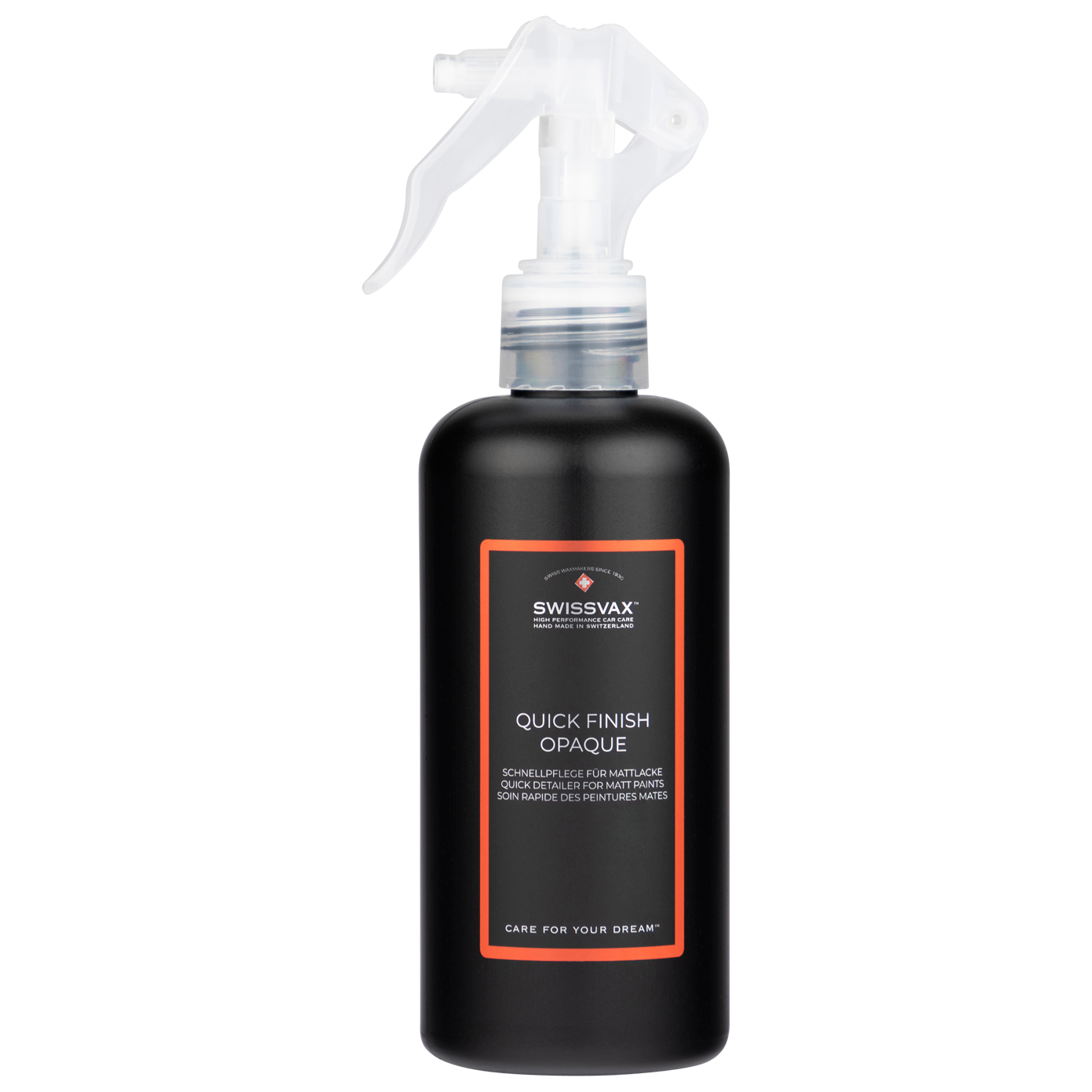 QUICK FINISH OPAQUE – Instant Cleaner for Matte Finishes QUICK FINISH OPAQUE – Instant Cleaner for Matte Finishes