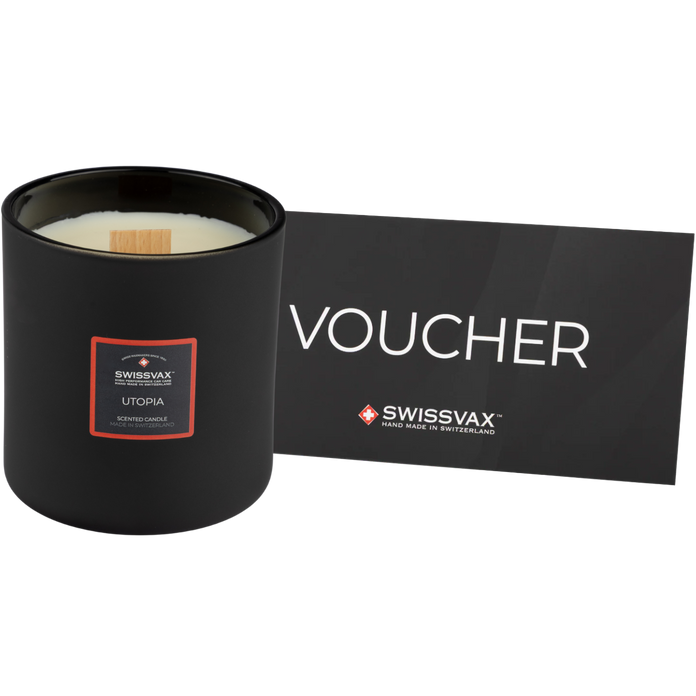 Gift Set Scented Candle and Voucherher
