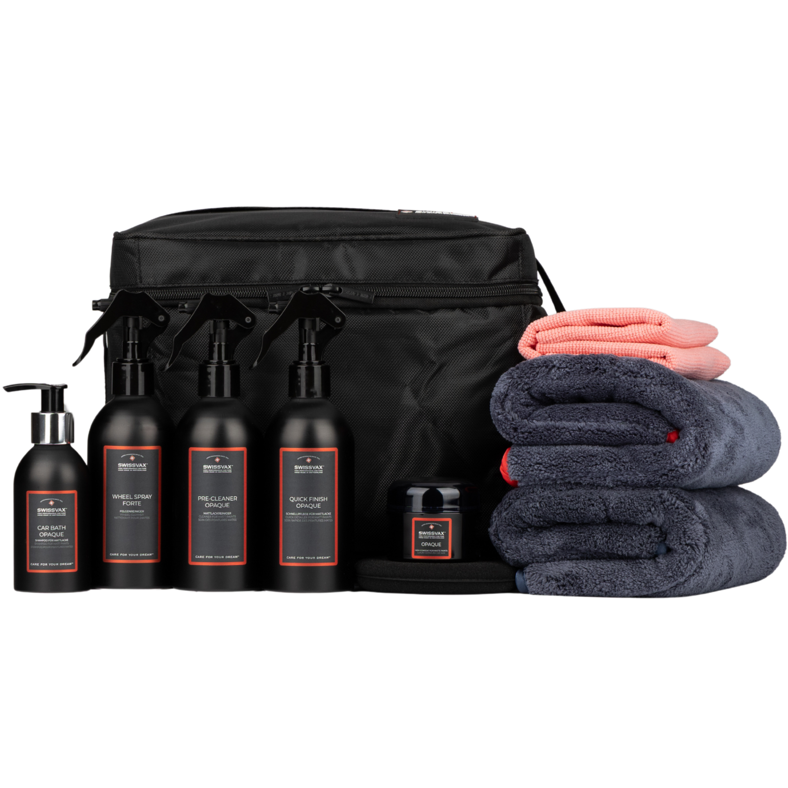 Matte Car Care Starter Kit – Entry Collection Opaque | Swissvax