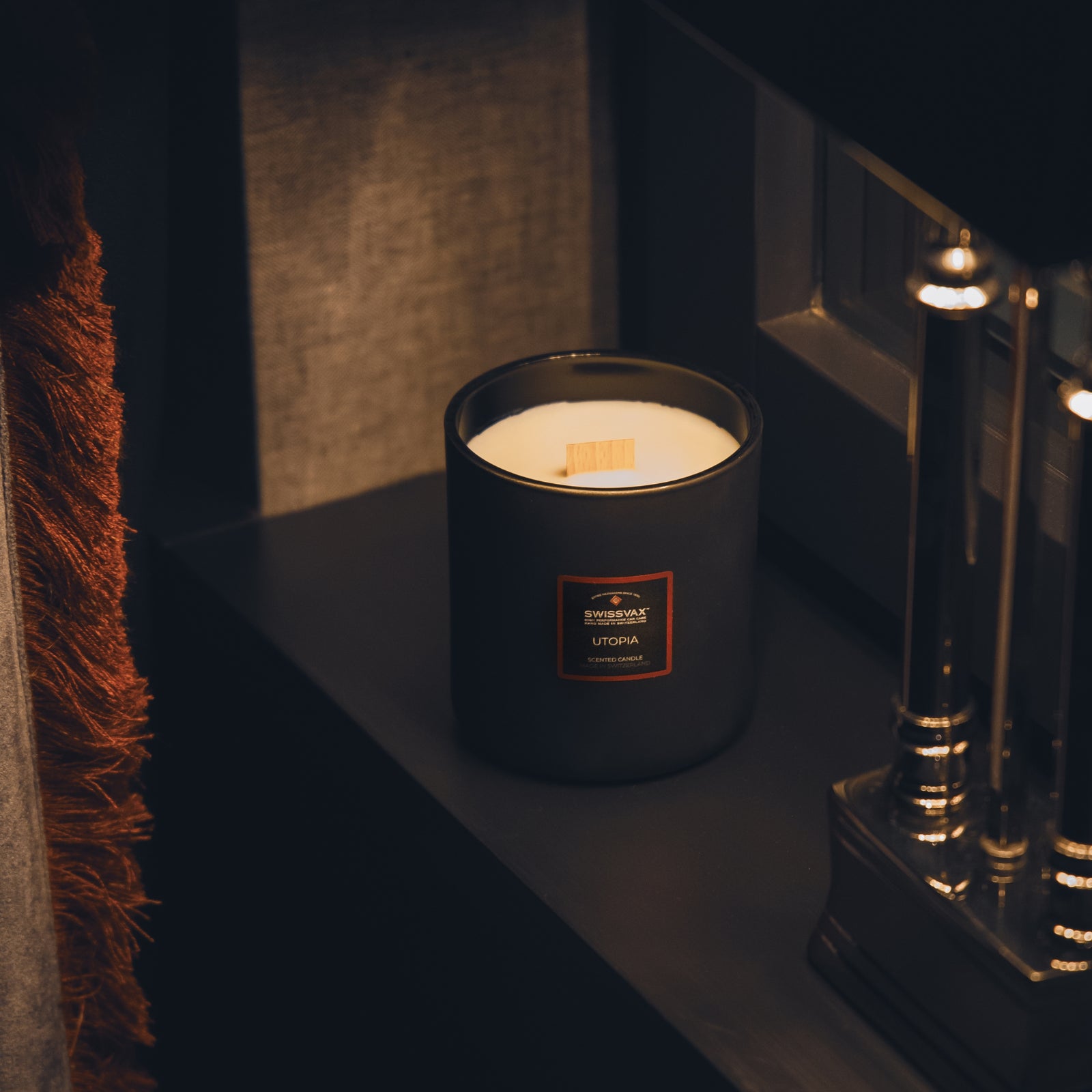 Utopia Scented Candle – 60 Hours Swiss Luxury