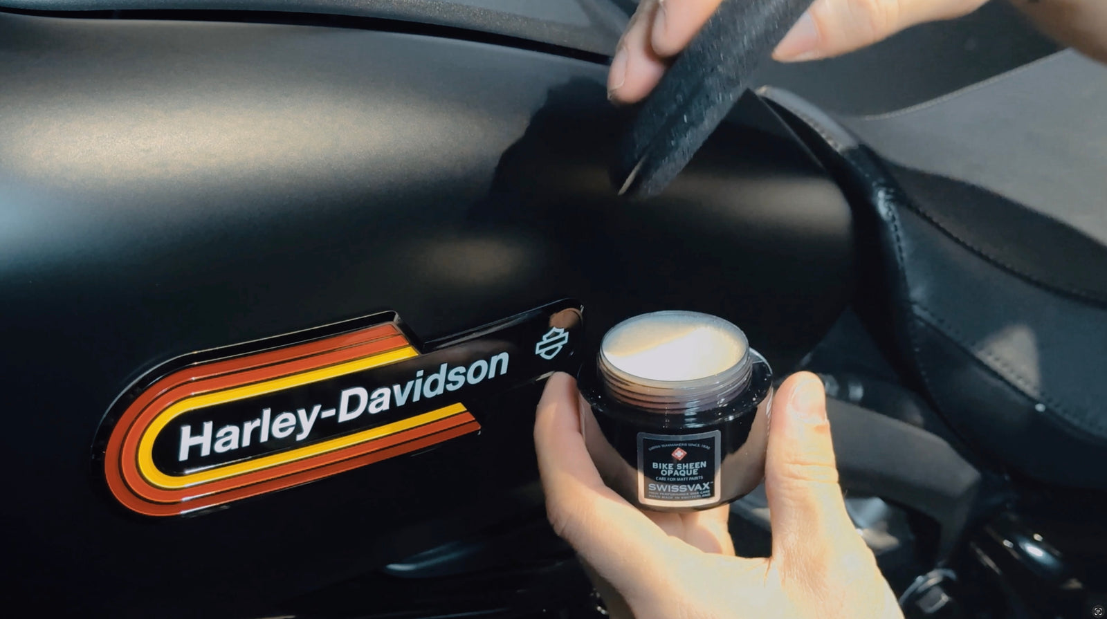 Moto BIKE SHEEN OPAQUE (40% Vol.) Cera de carnauba para pinturas y películas mates tutorial