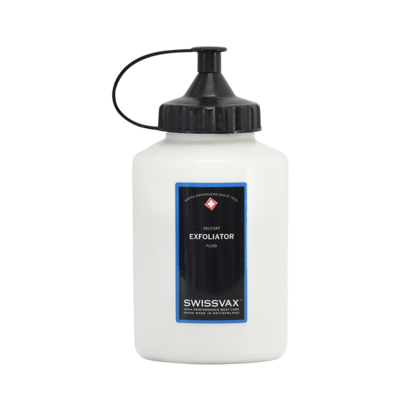 GELCOAT EXFOLIATOR FLUID strong polish against scratches