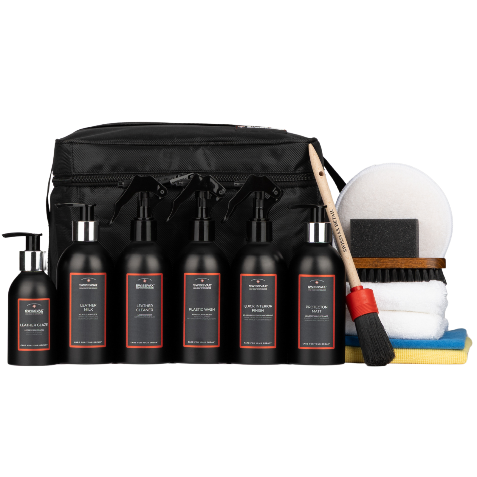 Car Interior Cleaning Kit – Interior Care Set Medium | Swissvax