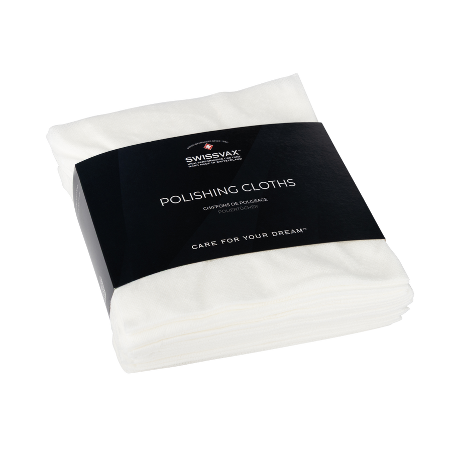 POLISHING CLOTHS white